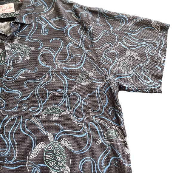 KAHALA Men’s Aloha Shirt - Picture 1 of 4